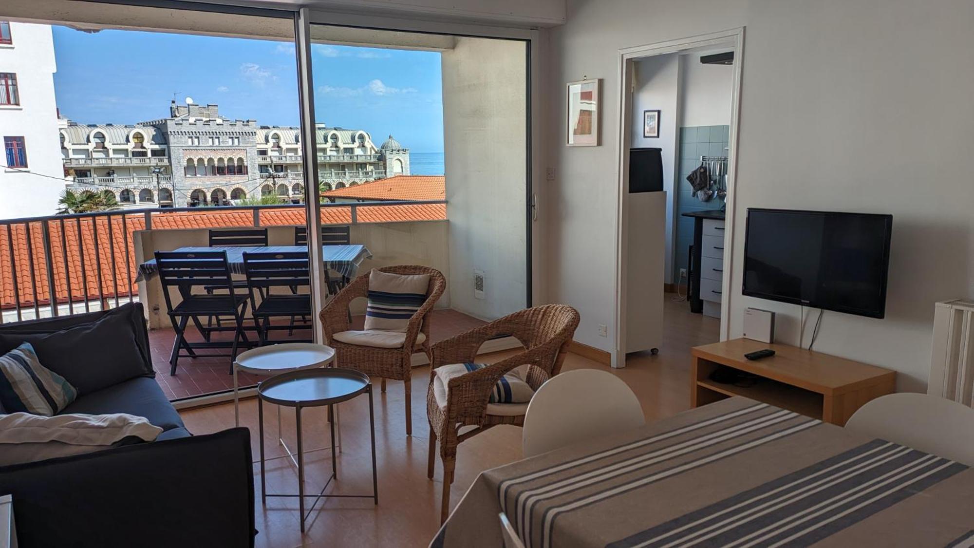 Appartement 3 Pieces Au Coeur D'Hendaye Plage Экстерьер фото